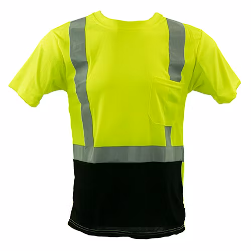 Picture of GSS Safety Class 2 Short Sleeve T-Shirt with Black Bottom