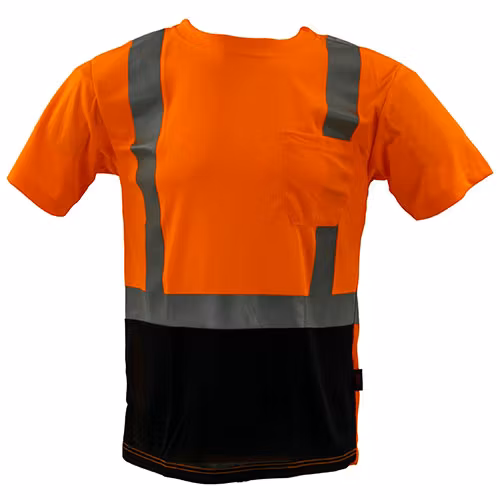 Picture of GSS Safety Class 2 Short Sleeve T-Shirt with Black Bottom