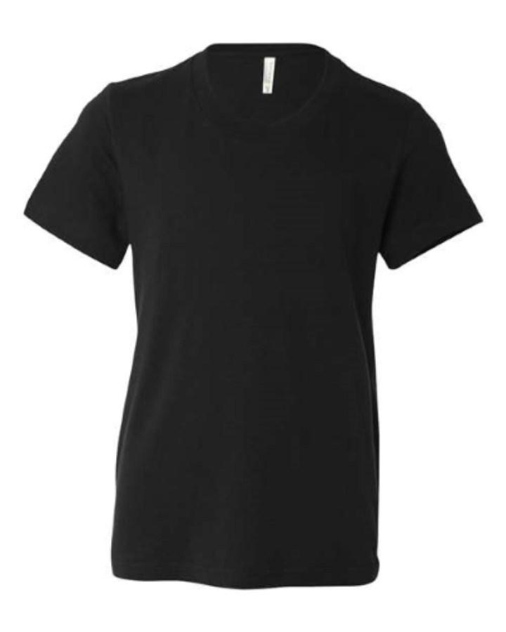 BELLA + CANVAS Youth Jersey Tee Perspective View