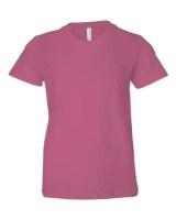 BELLA + CANVAS Youth Jersey Tee Feature Close-up