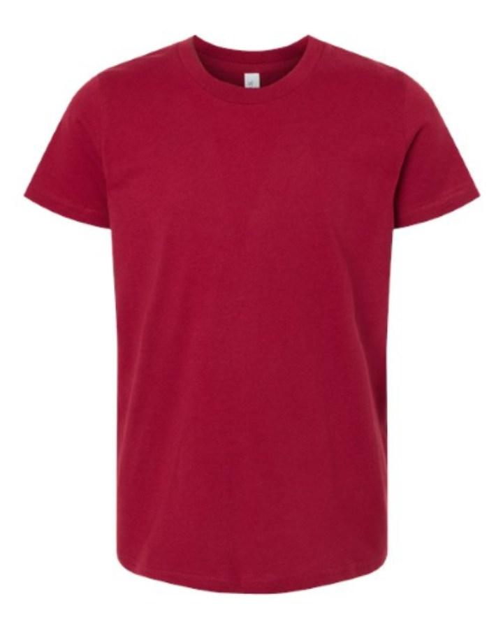 BELLA + CANVAS Youth Jersey Tee Feature Close-up