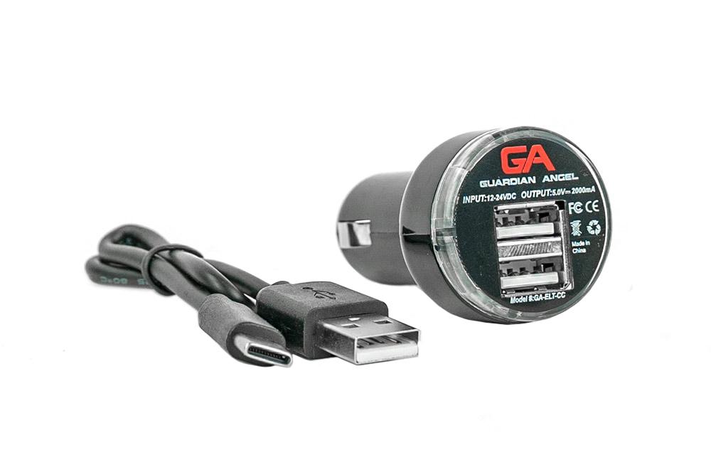 Car Charger w/ Type-C Cable