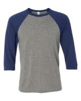 BELLA + CANVAS 3/4 Sleeve Baseball Tee Additional view