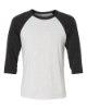 Picture of BELLA + CANVAS 3/4 Sleeve Baseball Tee