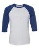 Picture of BELLA + CANVAS 3/4 Sleeve Baseball Tee