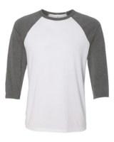 Picture of BELLA + CANVAS 3/4 Sleeve Baseball Tee