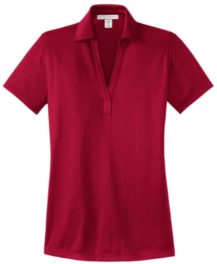 Picture of Port Authority Ladies Perf Fine Jacquard Polo