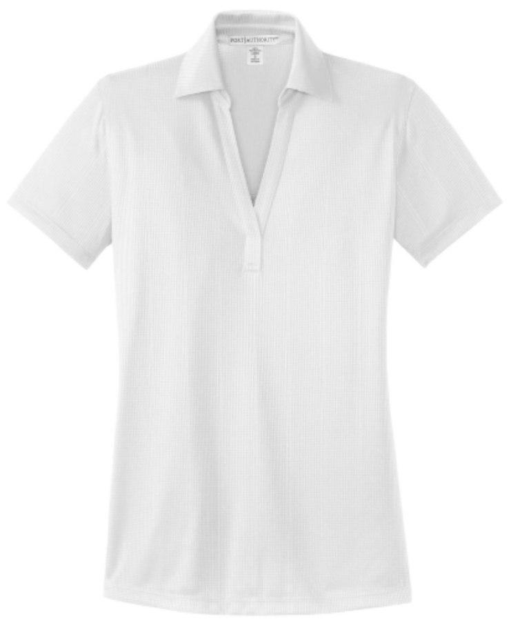 Picture of Port Authority Ladies Perf Fine Jacquard Polo