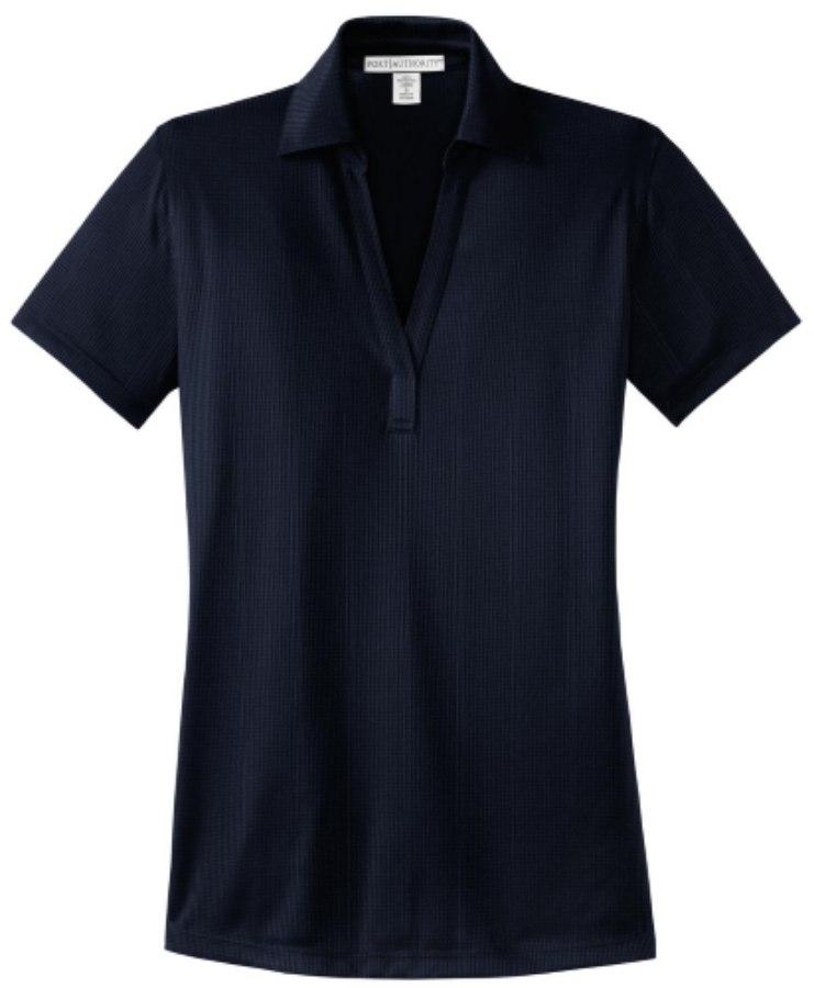 Picture of Port Authority Ladies Perf Fine Jacquard Polo