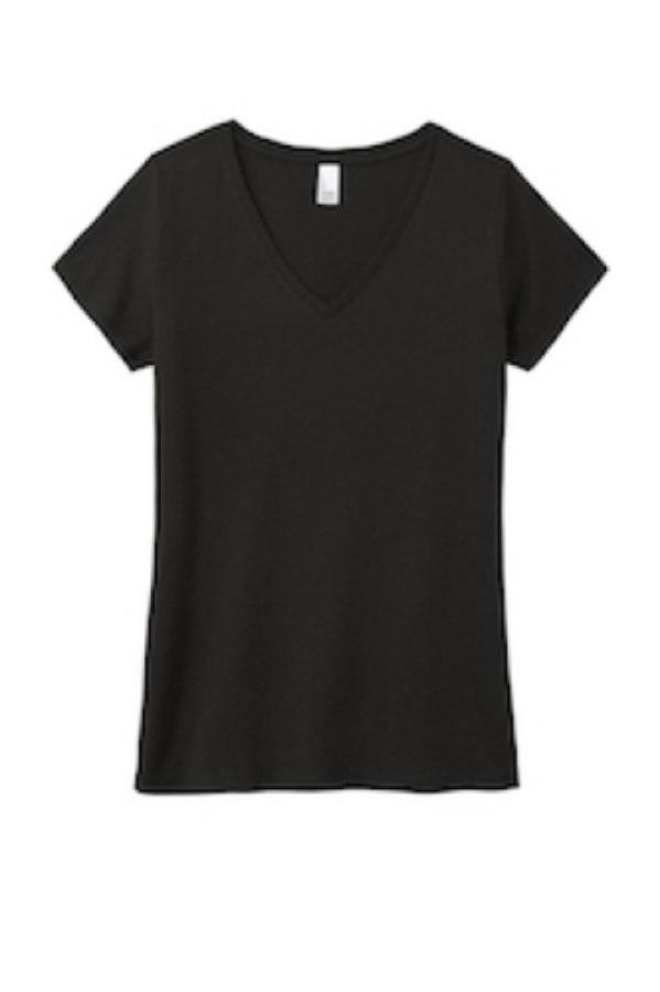 Picture of District Women's Perfect Tri V-Neck T-Shirt