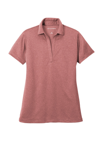 Picture of Port Authority Women's Heathered Silk Touch Performance Polo