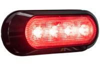 Picture of MAXXIMA 4-LED Warning Light, Red/White