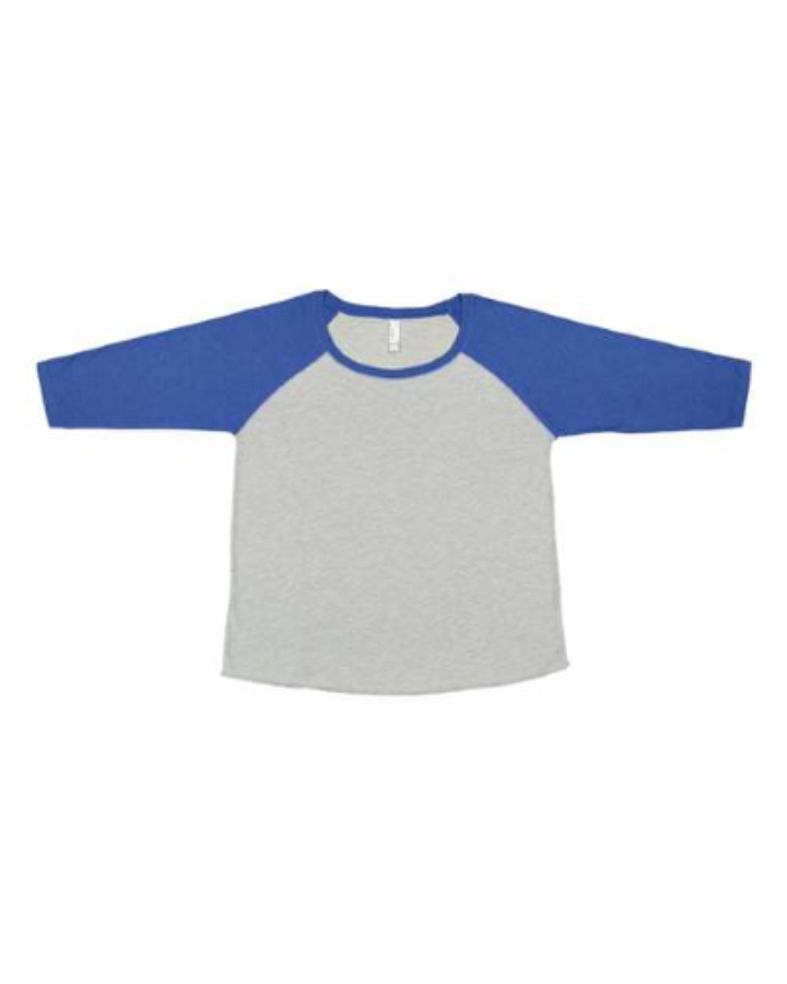 Picture of LAT Curvy Collection Women's Baseball 3/4 Sleeve Tee