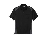 CornerStone Select Snag-Proof Two Way Colorblock PktPolo Perspective View