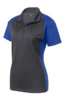 Picture of Sport-Tek Ladies Colorblock Micropique Sport-Wick Polo