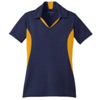 Picture of Sport-Tek Ladies Side Blocked Micropique Sport-Wick Polo
