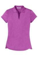 Port Authority Ladies Trace Heather Polo