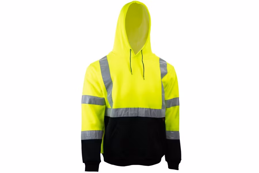 Picture of GSS Safety Class 3 Pullover Hooded Fleece Sweatshirt