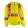 Picture of Tough Duck Safety Unlined Full-Zip Hooded Sweatshirt