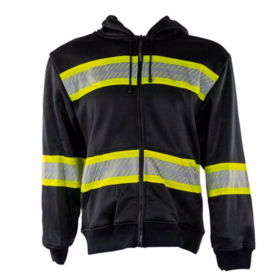 Picture of Kishigo Enhanced Visibility Heavyweight Full-Zip Hooded Sweatshirt