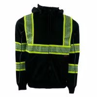 Picture of GSS Safety ONYX Heavy Weight Full-Zip Hooded Sweatshirt