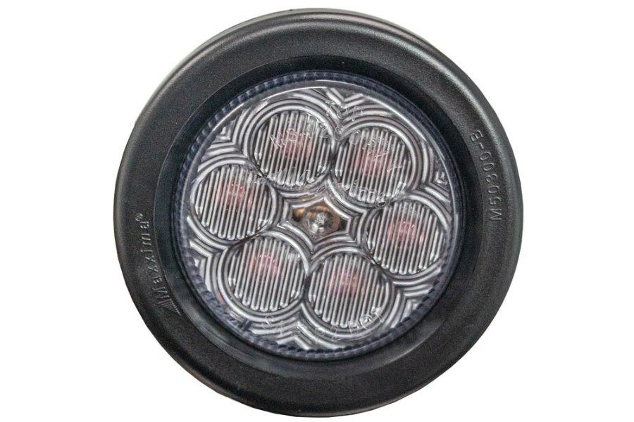 Picture of Maxxima 2" Round LED Clearance Light with Clearn Lens, Grommet and Short Wire