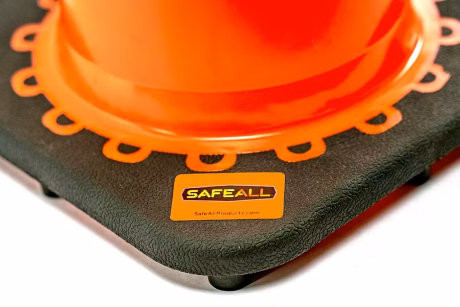 Picture of SafeAll MUTCD Orange Reflective Traffic Cone