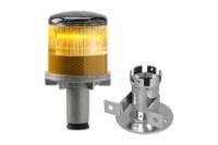 Picture of TAPCO Solar-Powered Amber LED Strobe Cone Light