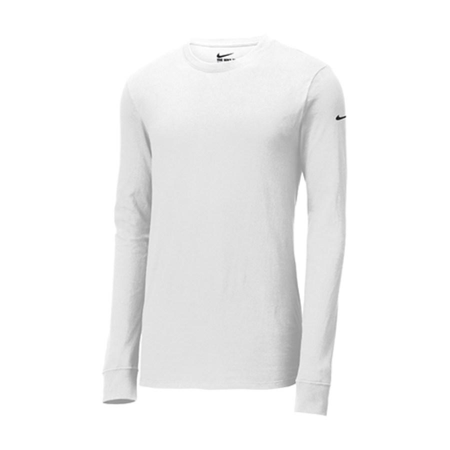 Nike Dri-FIT Cotton/Poly Long Sleeve T-Shirt Alternate View