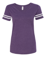 Picture of LAT Women's Football V-Neck Fine Jersey Tee