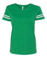 Picture of LAT Women's Football V-Neck Fine Jersey Tee