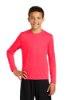 Picture of Sport-Tek Youth Long Sleeve PosiCharge Competitor T-Shirt