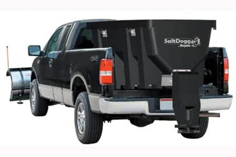 Picture of SaltDogg Black Electric Direct Drive Poly Slide In Spreader 53in