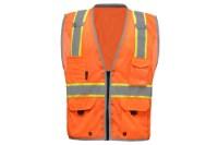 Picture of GSS Safety Hyper Lite Class 2 Safety Vest w/Black Sides