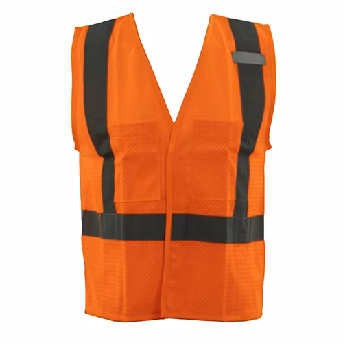 Picture of Kishigo 4 Pocket Class 2 Hook and Loop Mesh Vest