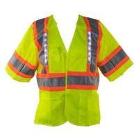 NiteBeams Hi-Vis 5 Point Breakaway Class 3 LED Vest Additional view