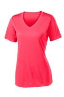 Picture of Sport-Tek Ladies PosiCharge Competitor V-Neck T-Shirt