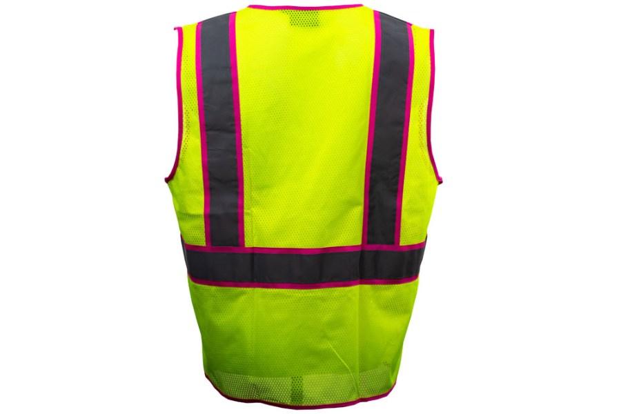 Picture of Delta Plus Class 2 Pink Trim Vest