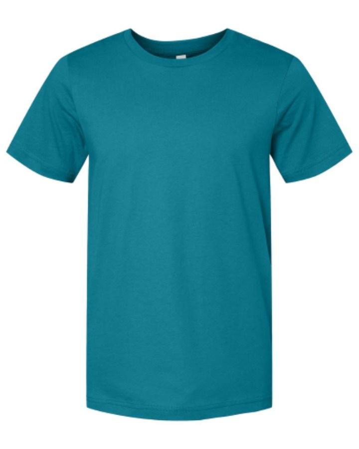 BELLA + CANVAS Jersey Tee Feature Close-up