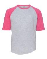 Picture of LAT Youth Baseball Fine Jersey 3/4 Sleeve Tee