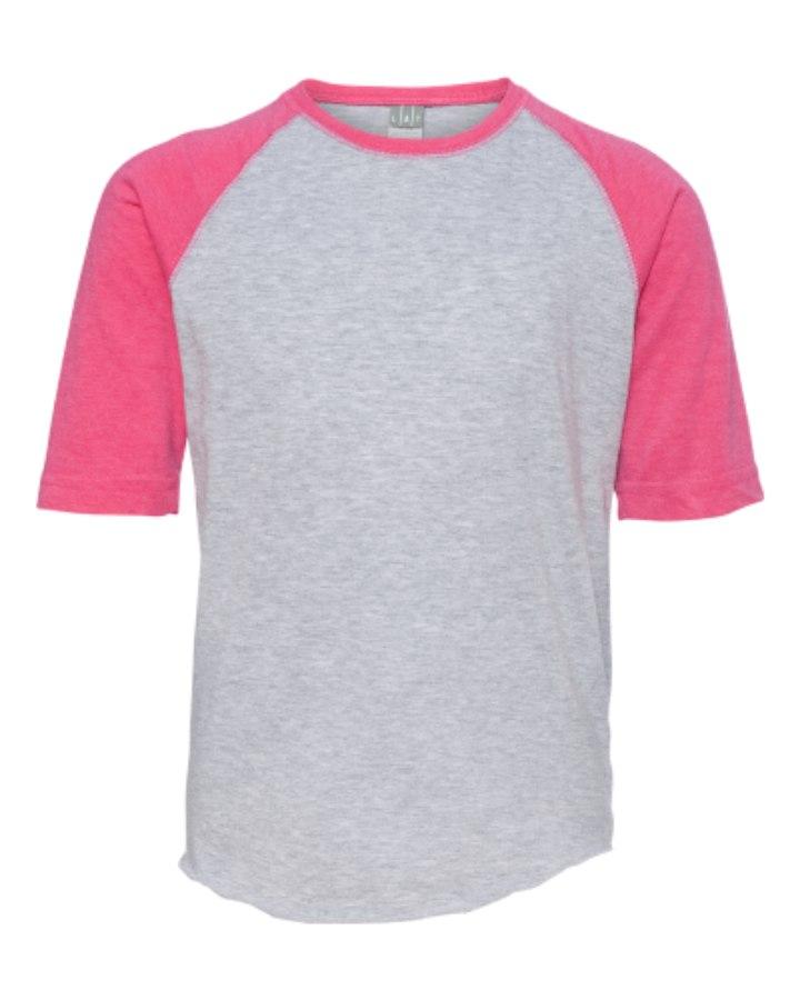 Picture of LAT Youth Baseball Fine Jersey 3/4 Sleeve Tee