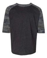 Picture of LAT Youth Baseball Fine Jersey 3/4 Sleeve Tee
