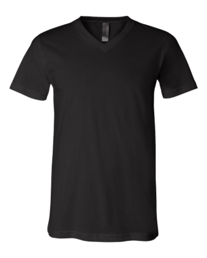 BELLA + CANVAS Jersey V-Neck Tee Additional view