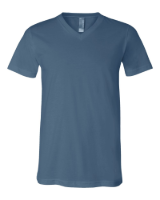 BELLA + CANVAS Jersey V-Neck Tee Perspective View