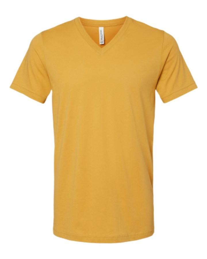 BELLA + CANVAS Jersey V-Neck Tee Additional view
