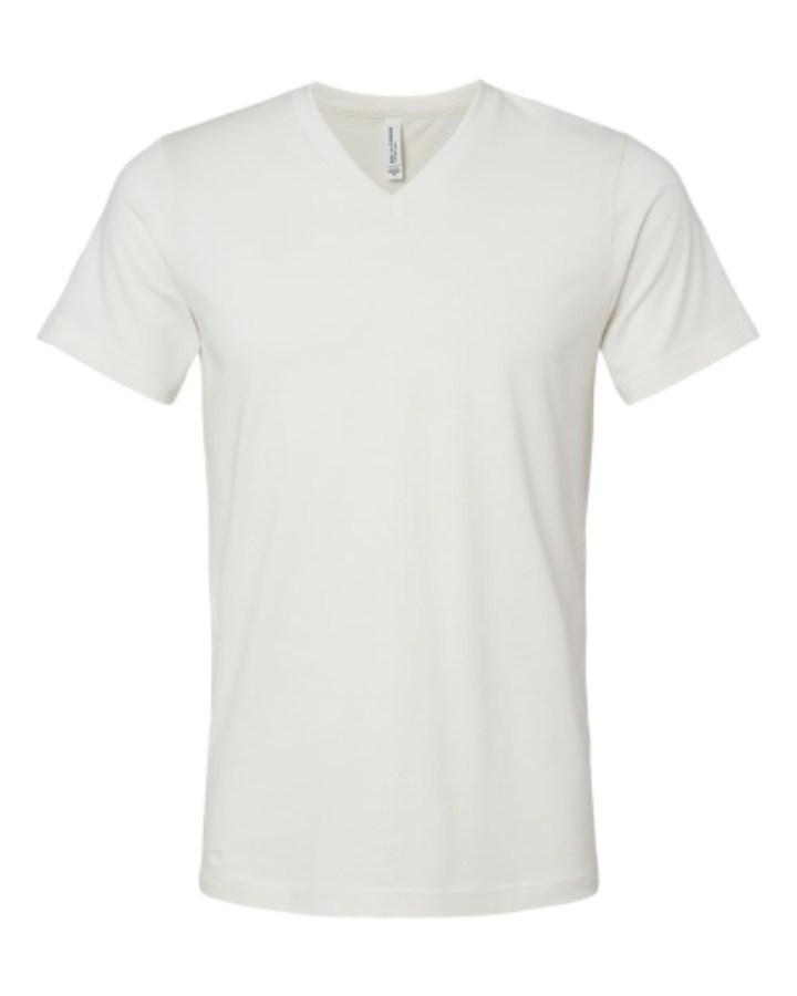 BELLA + CANVAS Jersey V-Neck Tee Additional Angle