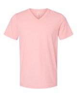 BELLA + CANVAS Jersey V-Neck Tee Perspective View