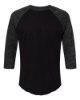 Picture of LAT Baseball Fine Jersey 3/4 Sleeve Tee