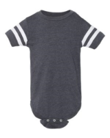 Picture of Rabbit Skins Infant Football Fine Jersey Bodysuit