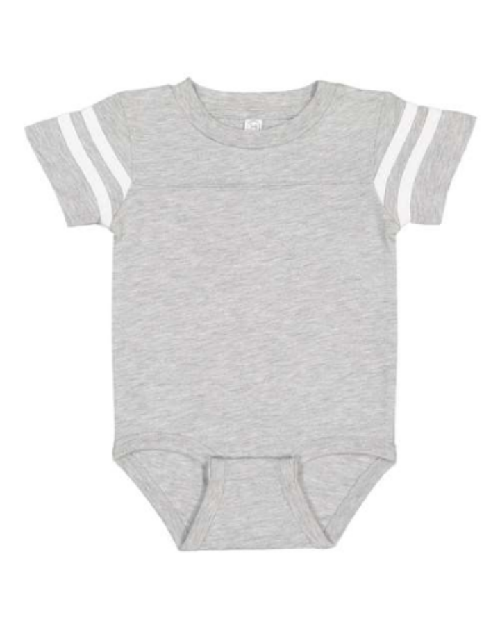 Picture of Rabbit Skins Infant Football Fine Jersey Bodysuit